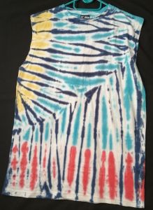 Kids Costumes to Hire - Hippy Tie Dye Shirt - TEENAGER